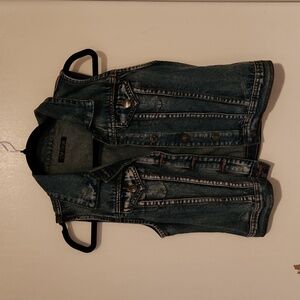 Jean Jacket Hand painted